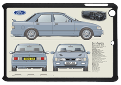Ford Sierra Sapphire Cosworth 1990-92 Small Tablet Covers